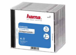 Hama CD Double Box 10 kusu Jewel-Case                 44747