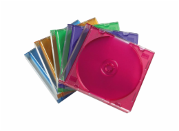 1x25 Hama pouzdro na CD Slim Box barevné                  51166