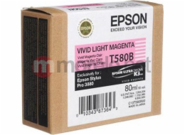 Epson C13T580B00 - originální Epson T580B00 Vivid Light Magenta (80 ml)