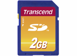 Transcend SD 2GB Standard TS2GSDC Paměťová karta TRANSCEND 2GB Secure Digital memory card