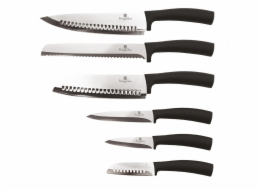 BERLINGERHAUS Sada nožů nerez 6 ks Black Silver Collection BH-2478