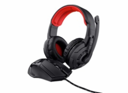 TRUST Sada sluchátka + myš BASICS 2-IN-1 GAMING SET WITH HEADSET & MOUSE