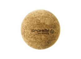 Masážní míč SPOKEY, hnědý, 6 cm