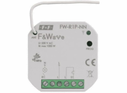 F&F rádiové multifunkční relé, pro instalaci bez f & ampwave fw-r1p-nn neutrální kabel