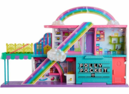 Polly Pocket 3-Level Rainbow Shopping Center HHX78