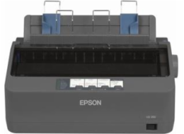 EPSON tiskárna jehličková LQ-350, A4, 24 jehel, 347 zn/s, 1+3 kopii, USB 2.0, LPT, RS232