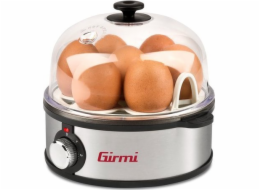 Vařič vajec Girmi, CU2500, až na 7 vajec, vaření v páře nebo na pánvi, 360 W