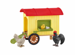 Schleich Farm World        42572 Mobile Chicken Coop
