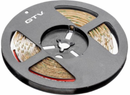 GTV LED páska LED Flash páska 5050 300 LED studená bílá 72W 6500K bez šířky gelu 10 mm 5m LD-5050-300-20-ZB