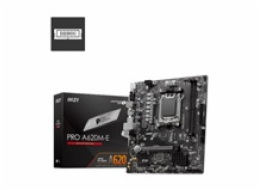 MSI PRO A620M-E / AMD A620 / AM5 / 2x DDR5 / M.2 / HDMI / VGA / mATX