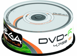 Omega DVD-R 4,7GB 16x, cakebox, 25ks (OMD1625-)
