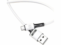 Usams USAMS USB kabel U52 USB-C 2A Fast Charge kabel 1m bílý/bílý SJ436USB01 (US-SJ436)