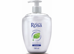 ROSA Antibakteriální mýdlo s pumpičkou, 500 ml - Bílé