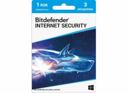 Bitdefender 3 zařízení 12 měsíců (PLBITDBS02)