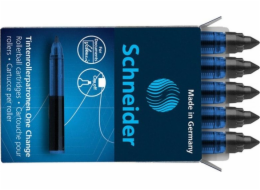 Inkoustové náplně Schneider pro kuličková pera One Change cartridge, černé, 5 kusů