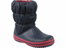 Dětské zimní boty Crocs Winter Puff Boot, tmavě modrá, vel. 33/34 (14613-485)