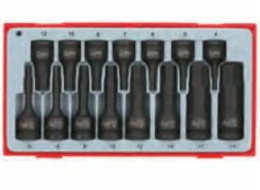 Teng Tools Sada nástrčných klíčů pro stroje se šestihrannou stopkou 15 ks. (15141-0107)
