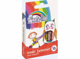 Fiorello Voskové pastelky 16 barev FIORELLO