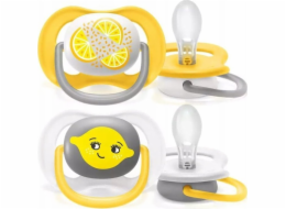 Ultra Air Happy Lemon dudlík 2 ks. 6-18m Avent