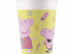 PROCOS Peppa Pig papírové kelímky 200 ml jedna velikost