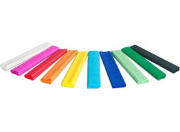 Gimboo GIMBOO mačkaný hedvábný papír, v roli, 25x200cm, 10ks, mix barev