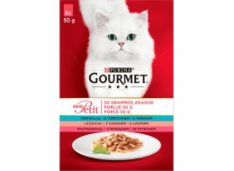 GOURMET Mon Petit Fish Mix - wet cat fo