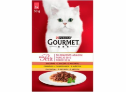 GOURMET Mon Petit Poultry Mix - wet cat