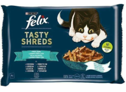 FELIX Tasty Shreds with salmon and tuna