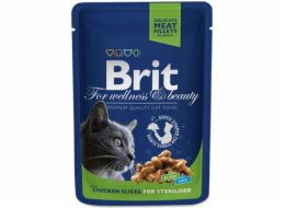 BRIT Premium Cat Chicken Sterilised - w