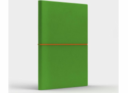 Jako U Notebook A5 Fun M mřížka světle zelená/oranžová