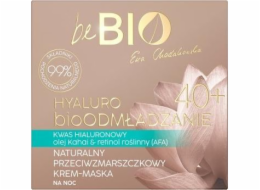 bebio BeBio Ewa Chodakowska Hyaluro bioRejuvenation 40+ přírodní pleťový krém-maska na noc 50ml