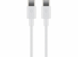 Goobay USB kabel USB-C™ nabíjecí a synchronizační kabel 2m bílý 51244