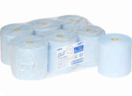 Kimberly-Clark Kimberly-Clark Scott XL - Velký papírový ručník v roli, recyklovaný papír, 354 m - modrý