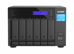 QNAP TVS-h674T-i5-32G (6core, ZFS, 32GB RAM, 6x SATA, 2x M.2 NVMe, 2x 2,5GbE, 2x Thunderbolt 4)
