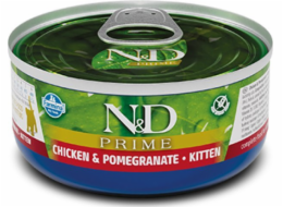 FARMINA N&D Cat Prime Chicken&Pomegranate Kitten - wet cat food - 70 g