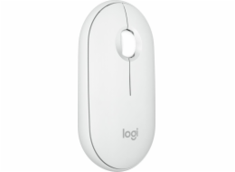 Logitech Wireless Pebble mouse 2, M350s, bílá