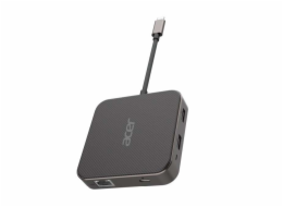 ACER  7in1 USB4 8K Multi Display hub: 1 x HDMI + 1 DP + 2 x USB3.2 + 1 x USB C + 1 x RJ45 + 1 x 3.5mm audio port