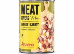 Josera Josera Meatlovers Menu Kuřecí maso s mrkví mokré krmivo pro psy 400g