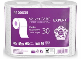 Velvet Expert, 3-vrstvý celulózový toaletní papír, 270 listů, 4 ks, bílé