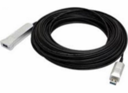 AVerMedia USB kabel USB-A - USB-A 20 m černý (064AUSB--CC6)