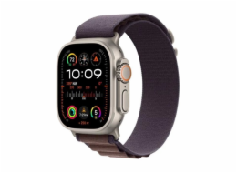 Chytré hodinky Apple Smartwatch Apple Watch Ultra 2 GPS + 49mm celulární titanové pouzdro + pásek Alpine Indigo L Band