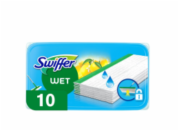 Swiffer Wet Citrus Fresh Náhradní vlhčené ubrousky na podlahu, 10 ks