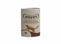 Mokré krmivo pro kočky Höppy, drůbež, 0,415 kg