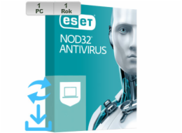 ESET NOD32 Antivirus 20XX 1PC na 1r El.lic AKT