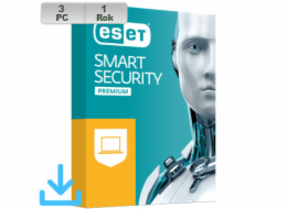 ESET Smart Security Premium 20XX 3PC na 1r El.li