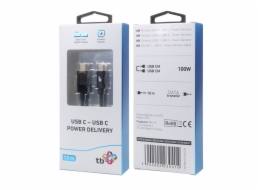 TB Touch USB C kabel s indikátorem nabíjení 100W