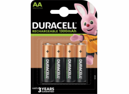 Baterie Duracell AA / R6 1300mAh 4 ks.