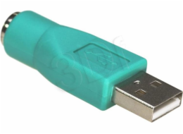Akyga USB - PS/2 USB adaptér Zelený (AK-AD-14)