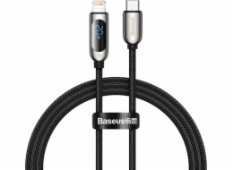 Baseus USB-C – Lightning USB kabel 1 m černý (BSU2998BLK)