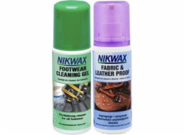 Nikwax Set Nikwax látka/kůže + čistící gel